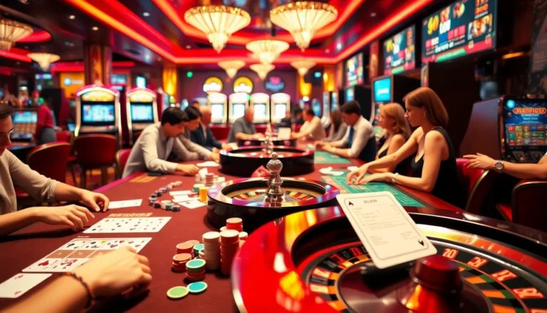 Experience thrilling gaming action at https://32win.ae.org/, where players enjoy vibrant casino games with colorful chips and cards.