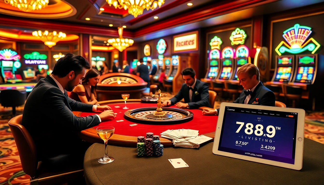 Experience the thrill of gameplay at https://789f.living/ with vibrant casino activities including poker and roulette.