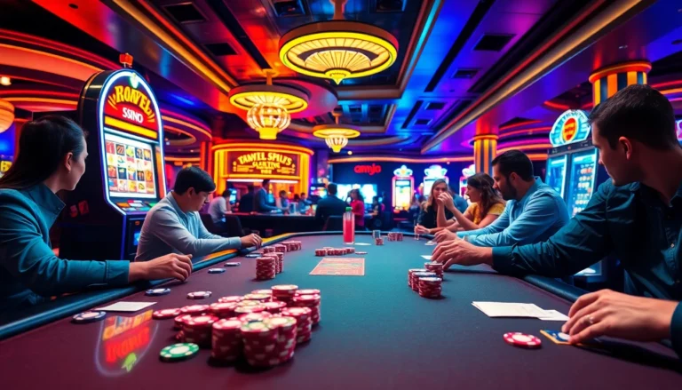 Witness the thrill of gambling at https://789f.living/, highlighted by intense poker gameplay and vibrant casino atmosphere.